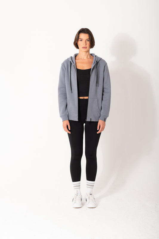 Melton Jacket In Gray