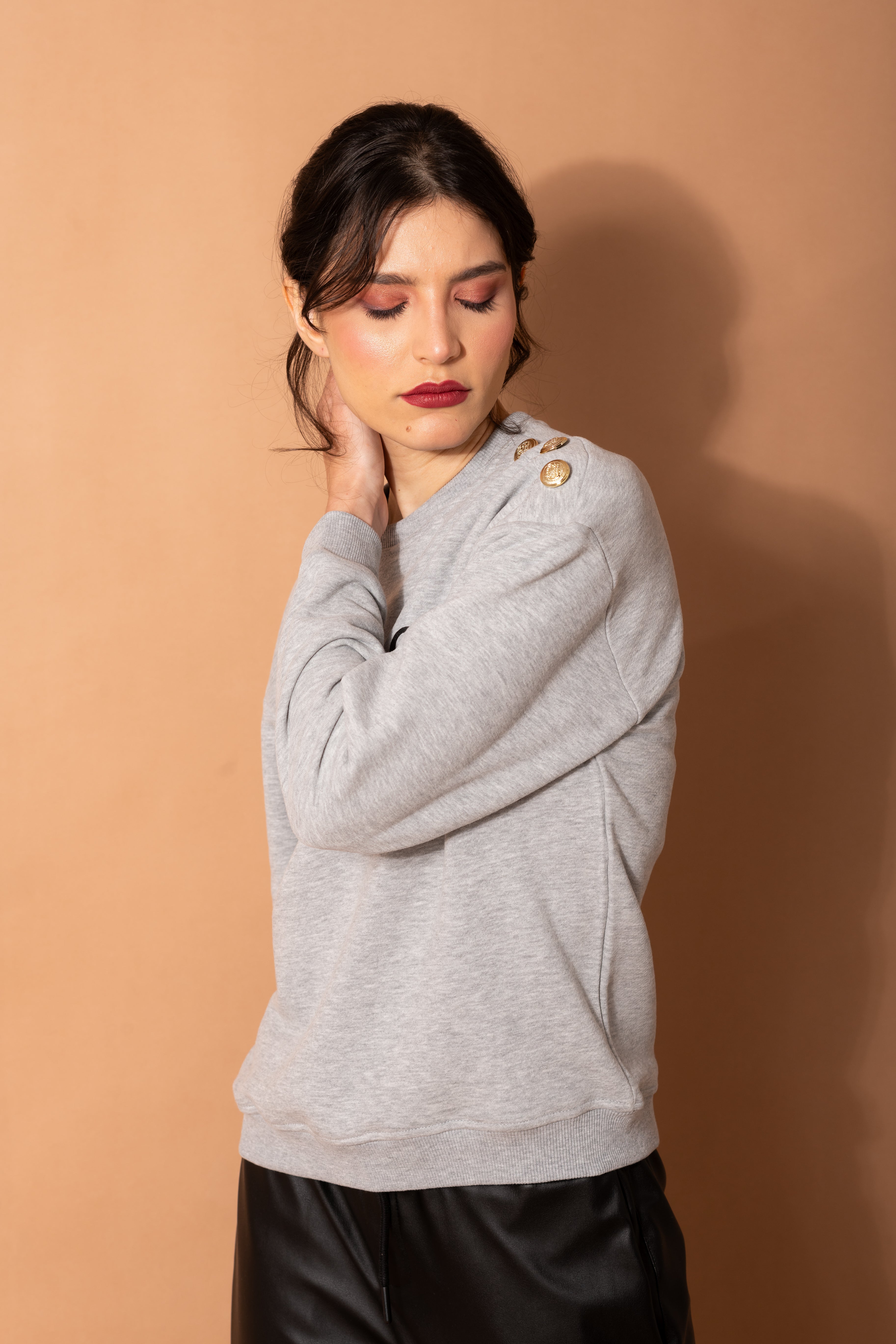 Everyday Paris Sweatshirt In Gray