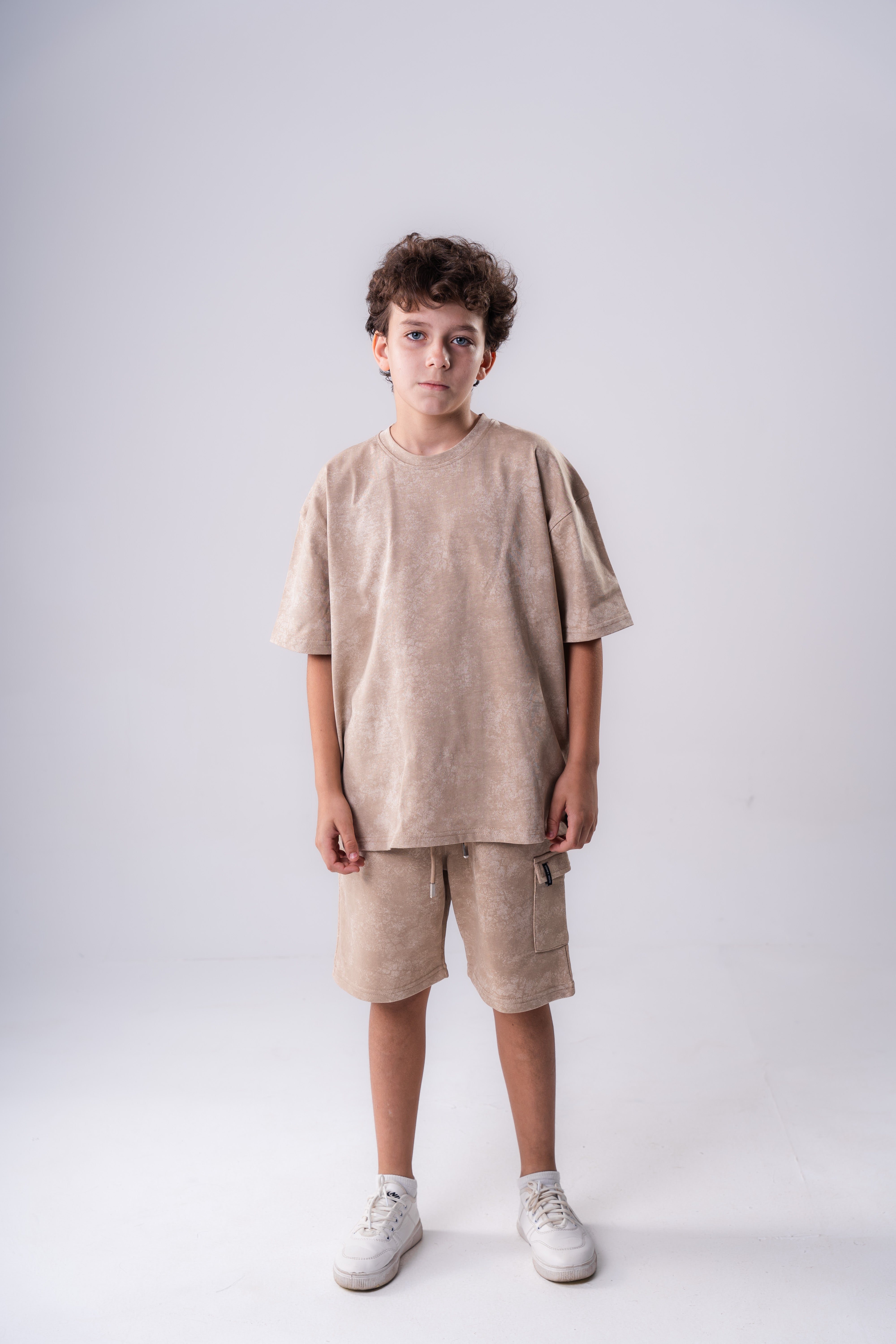 Washed Effect Set | Stone Beige