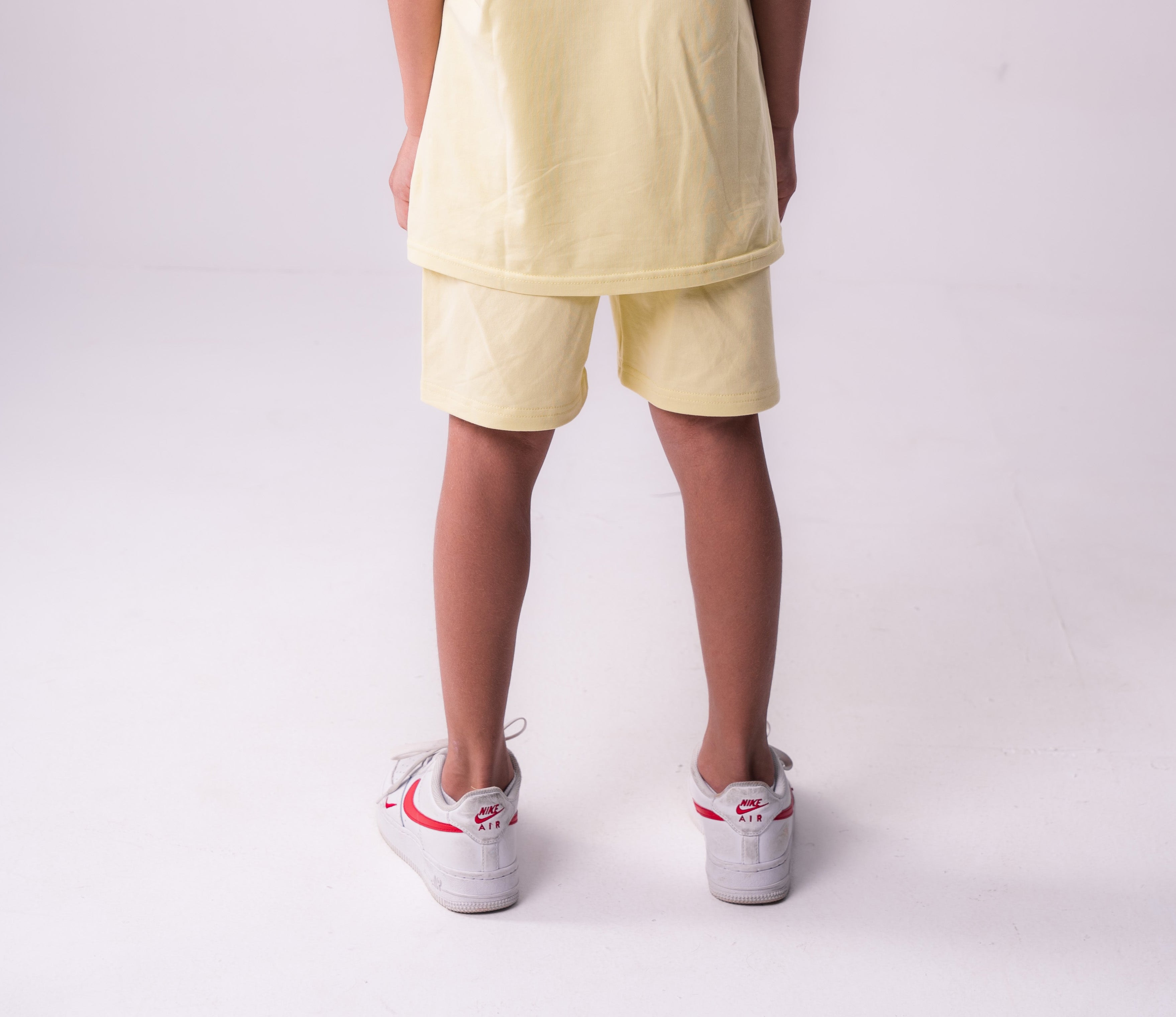Kids Cotton Short In Yellow