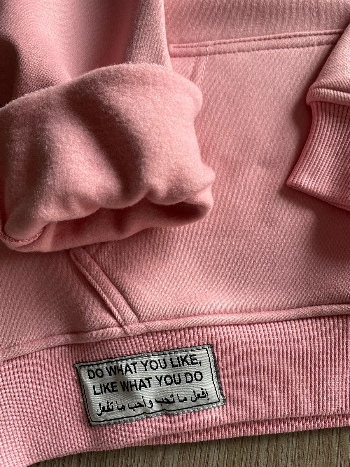 Fleece Sweatshirt Set In Cashmere