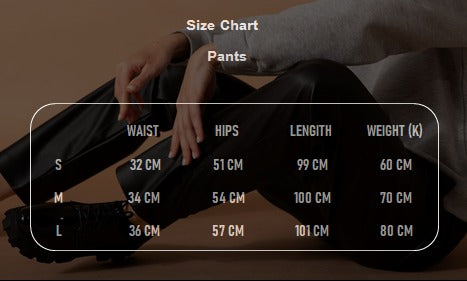 Faux-Leather Pants
