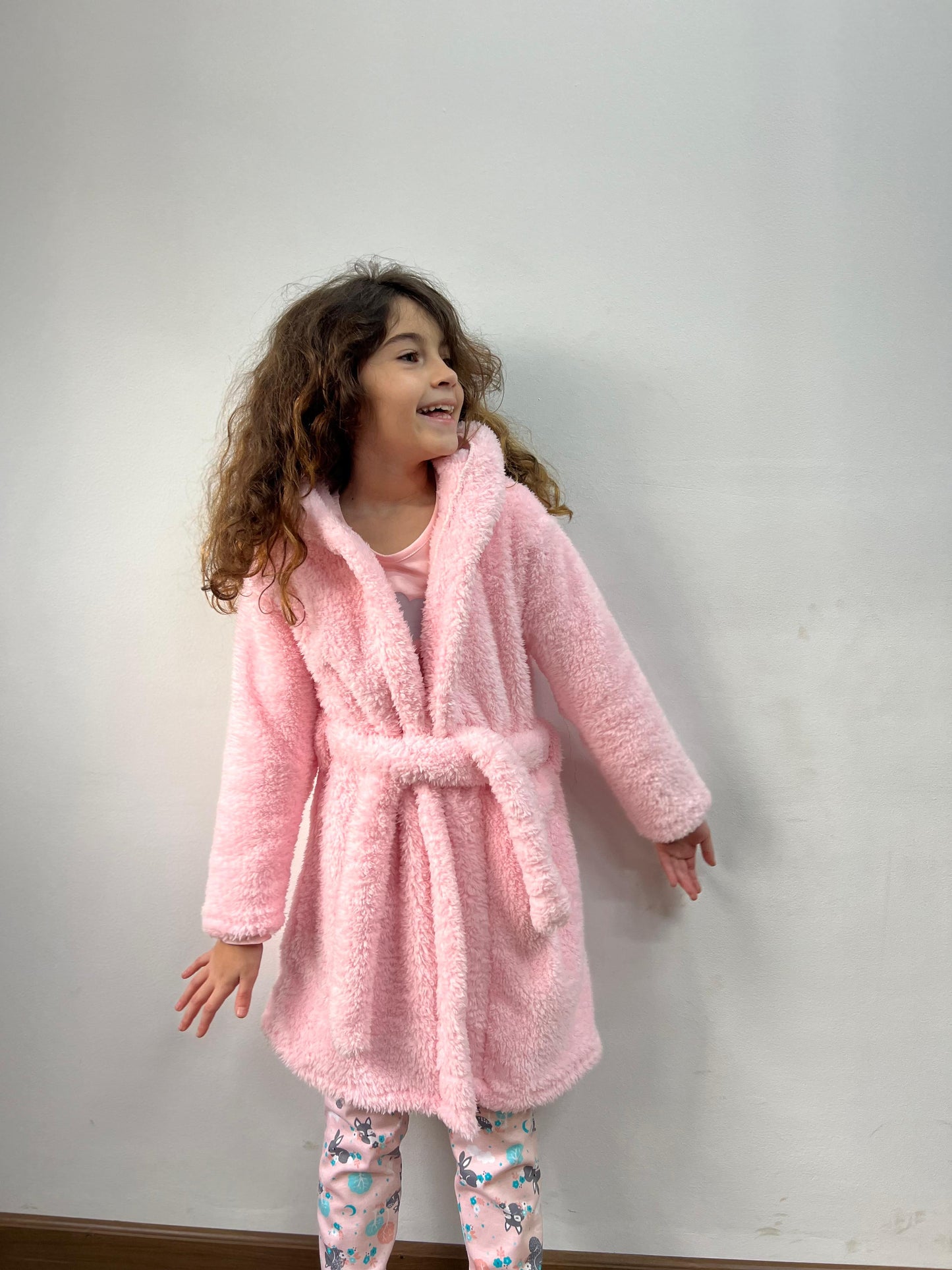 Girls Soft Touch Dressing Gown