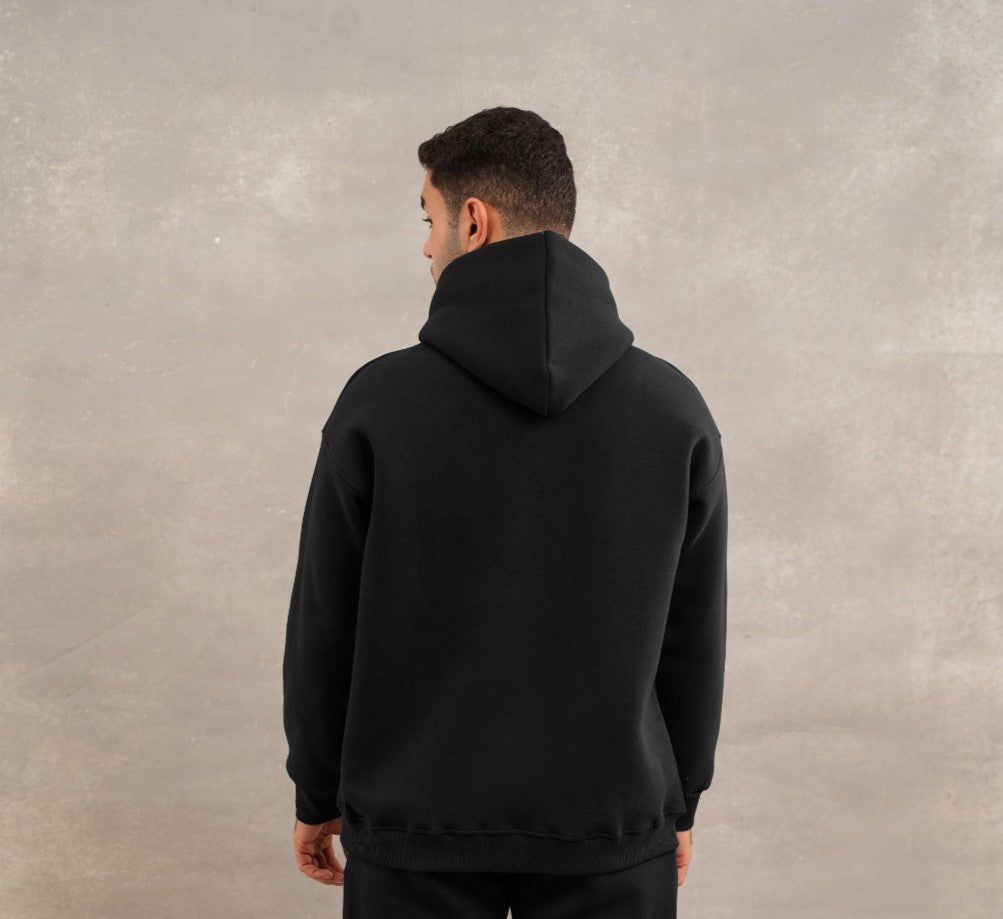 Men Basic Fleece Hoodie