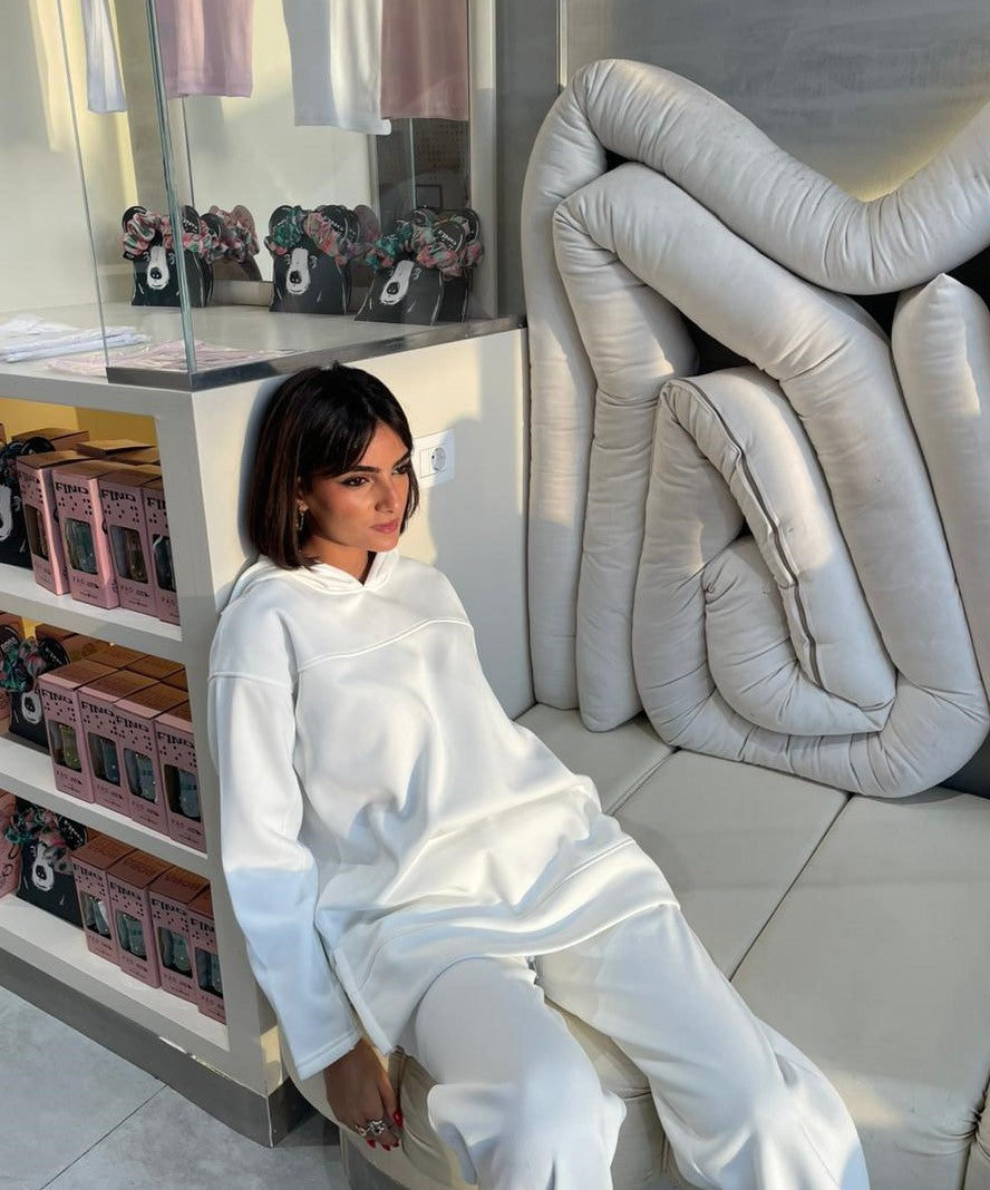 H-p Basic HP Hoodie In White