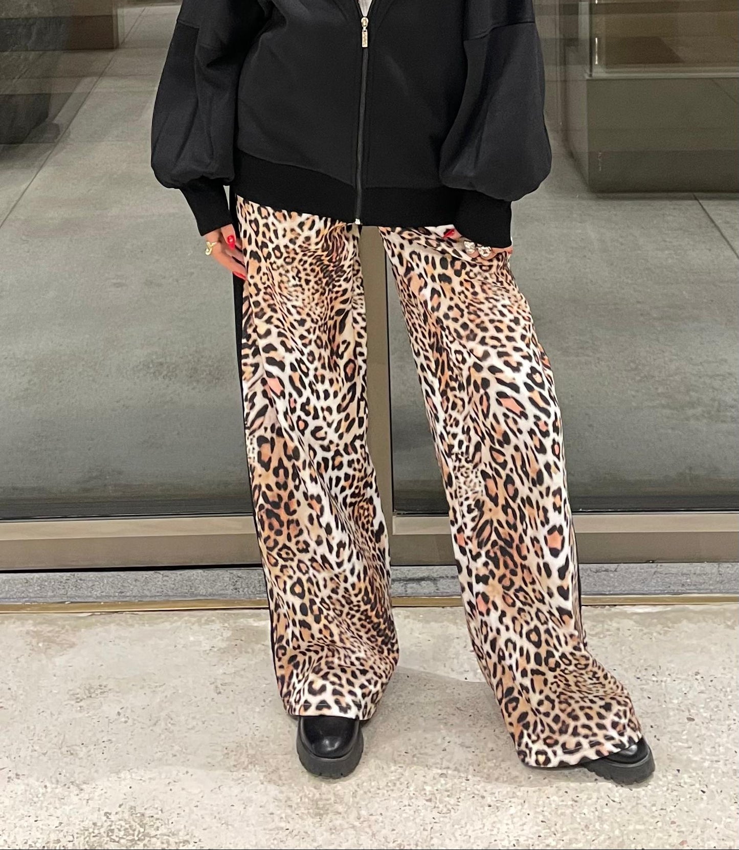 Tiger Print Pants