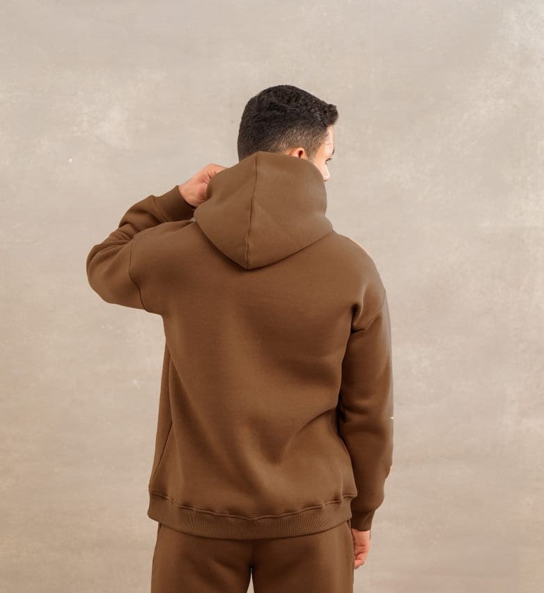 Men Basic Fleece Hoodie