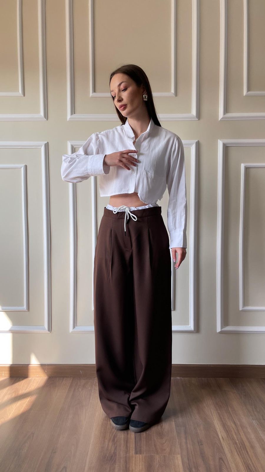 Boxer Trousers In Brown