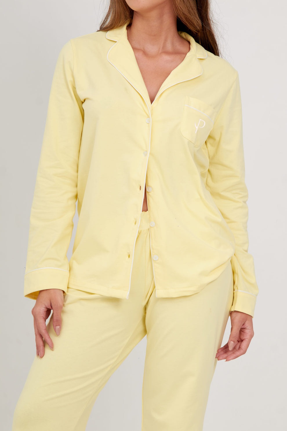 Classic Pajama In Yellow