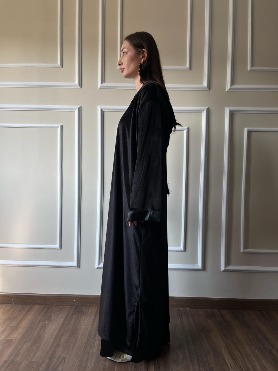 Velour Jalabe I Black