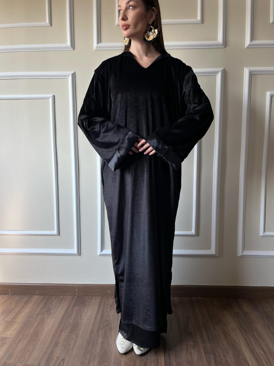 Velour Jalabe I Black