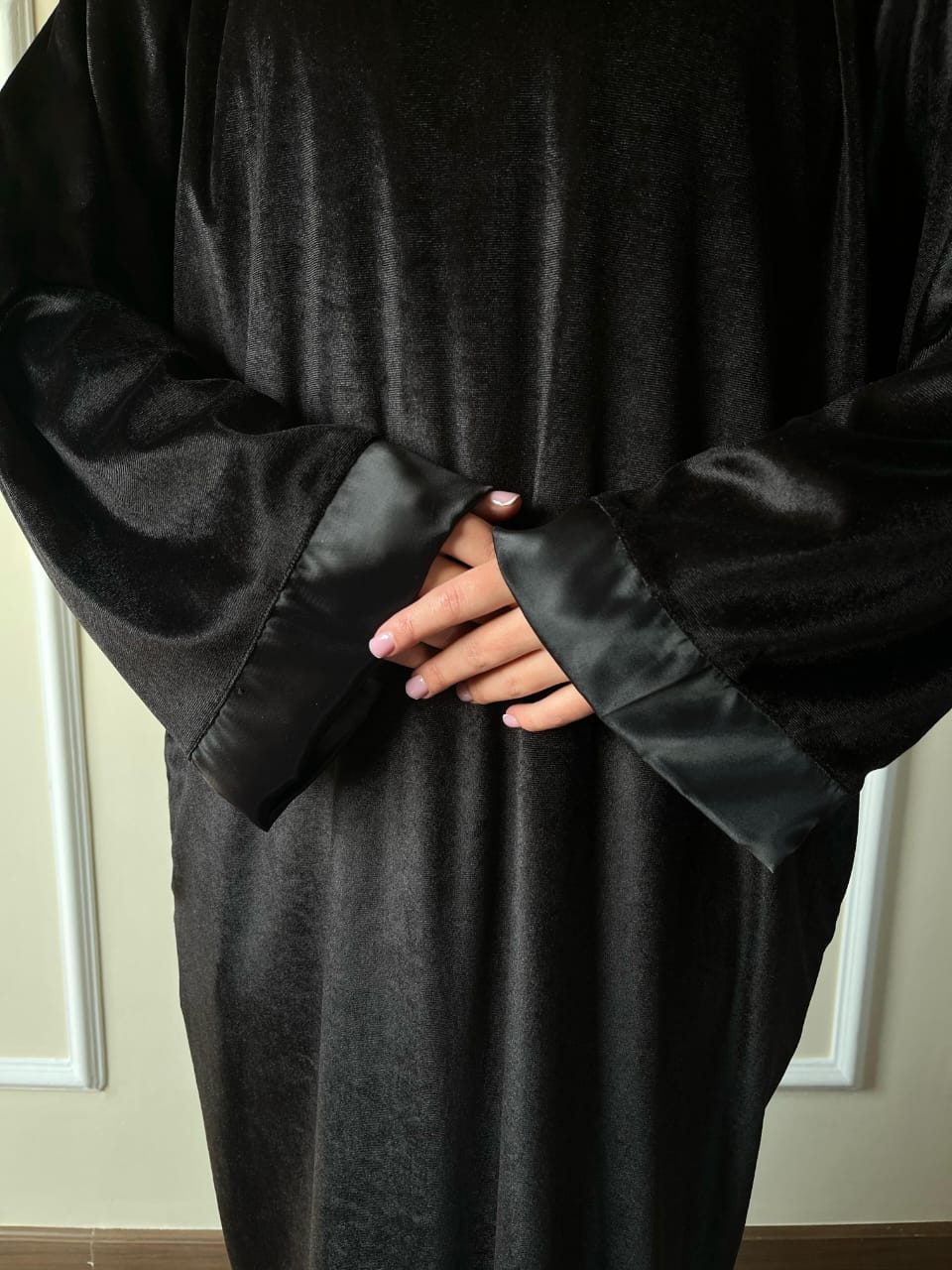 Velour Jalabe I Black