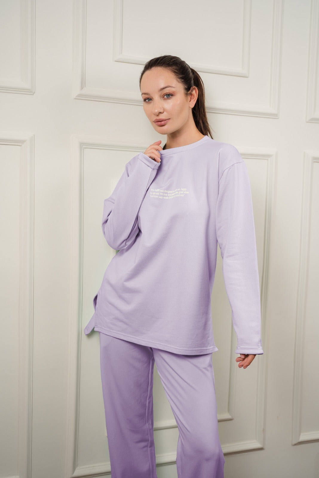 Long Sleeves Cotton Everyday Tracksuit