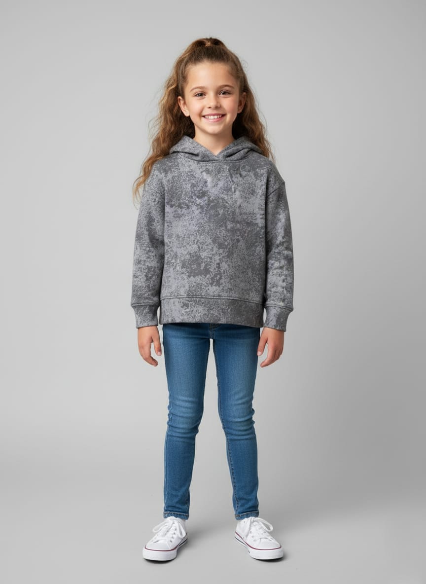 Ash hoodie | Stone Grey