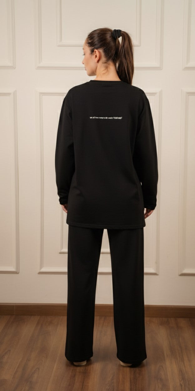 Long Sleeves Cotton Everyday Tracksuit