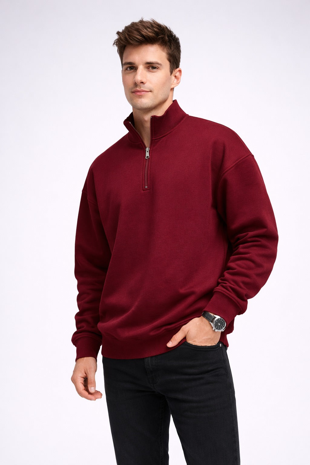 Quarter Zipper Hoodie
