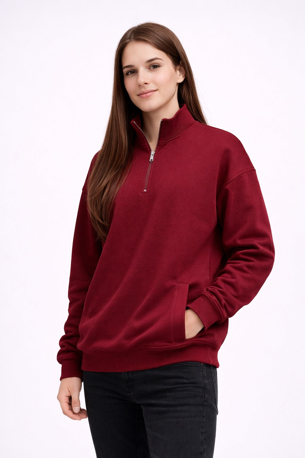 Quarter Zipper Hoodie