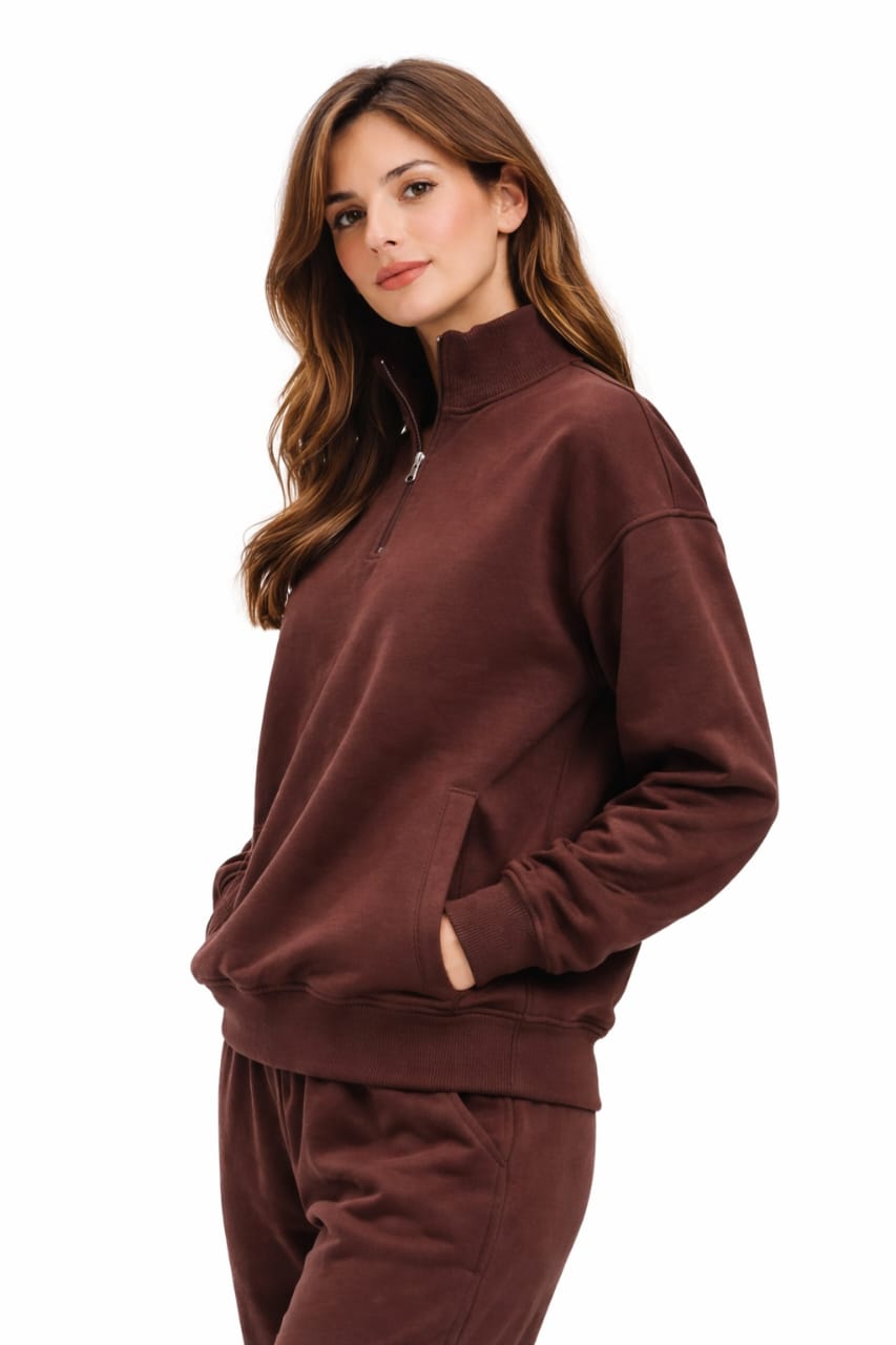 Quarter Zipper Hoodie