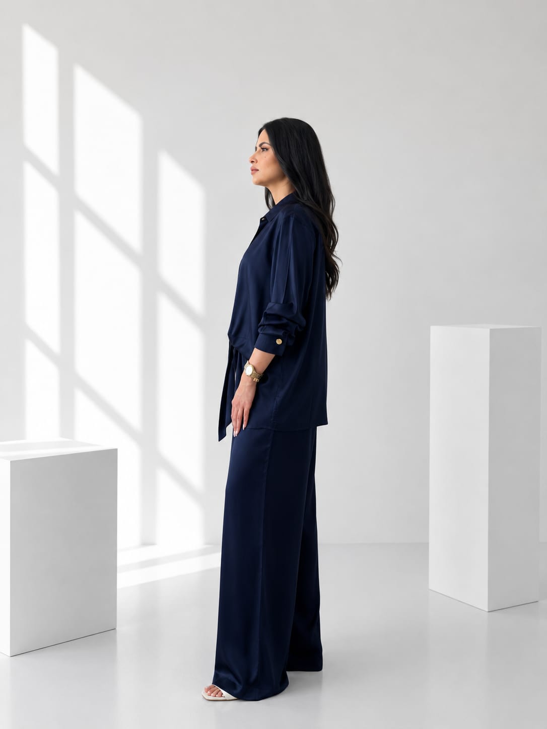 Knotted Shirt Set
