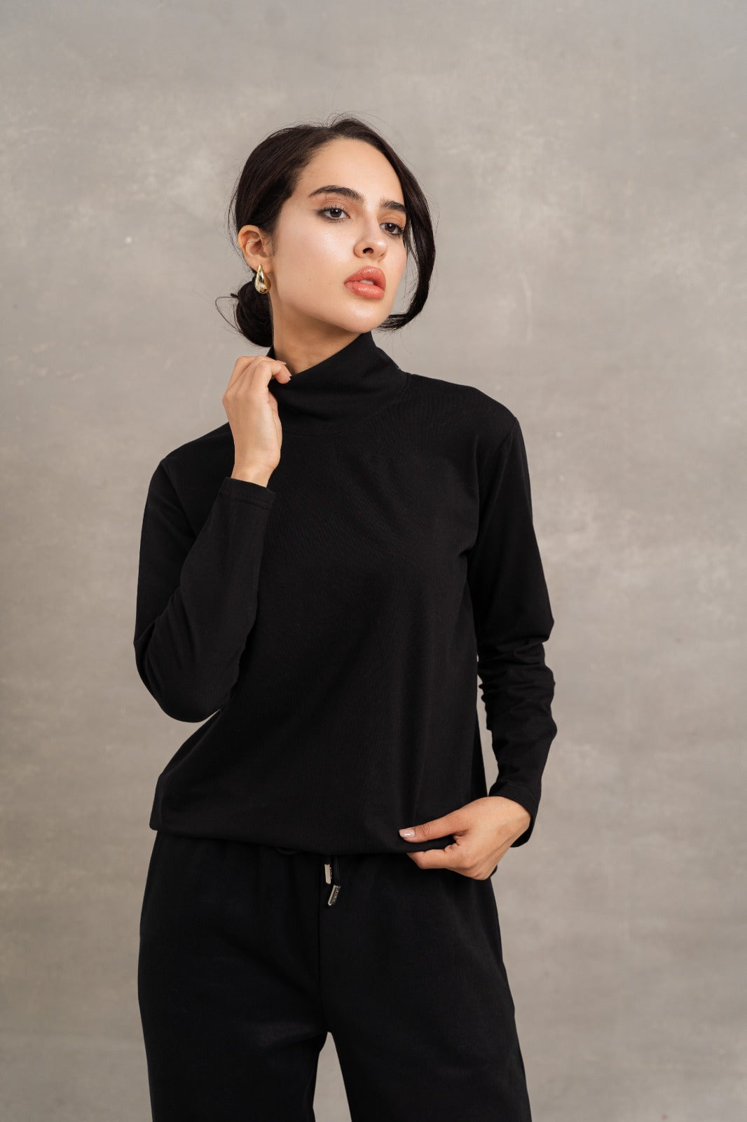 High Neck Blouse