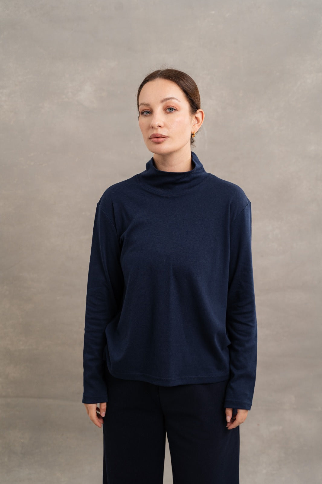 High Neck Blouse