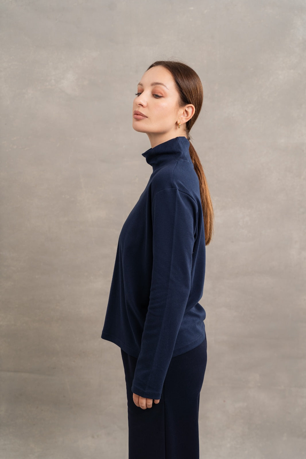High Neck Blouse
