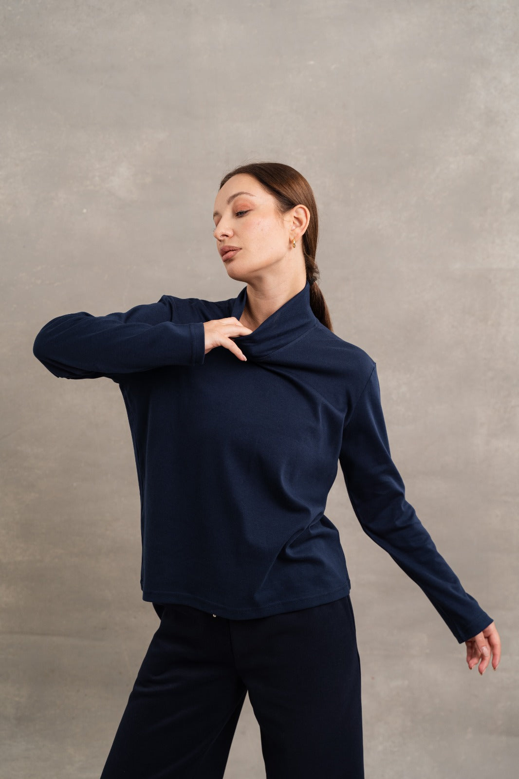 High Neck Blouse