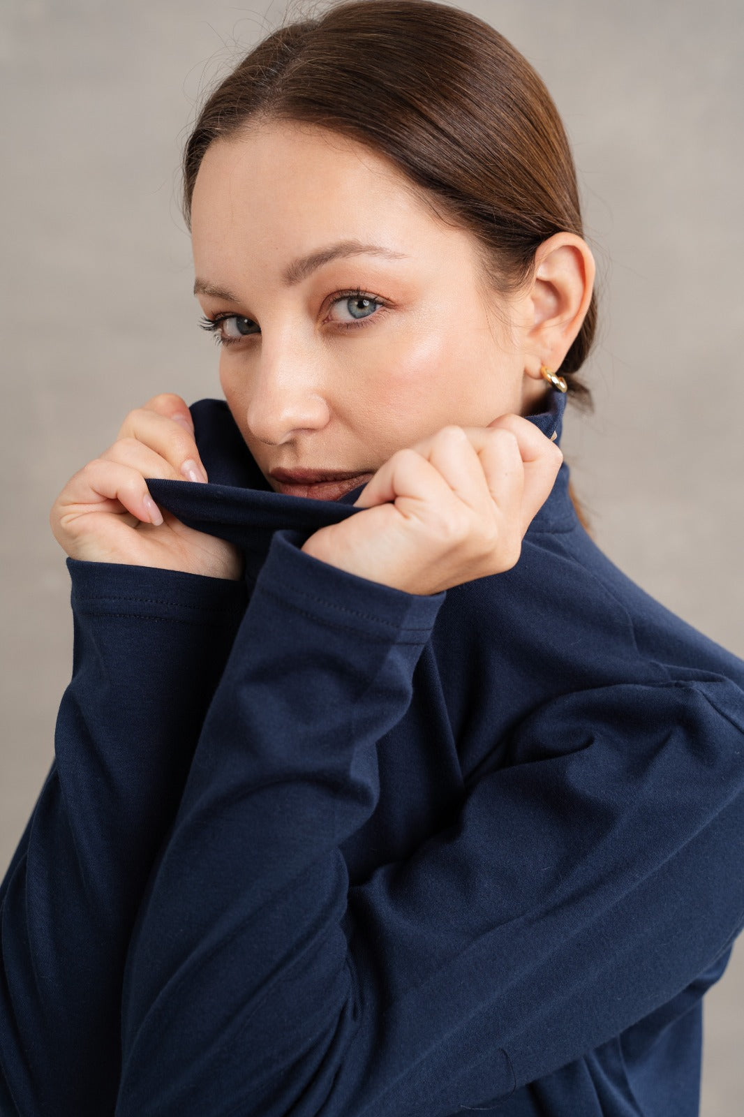 High Neck Blouse