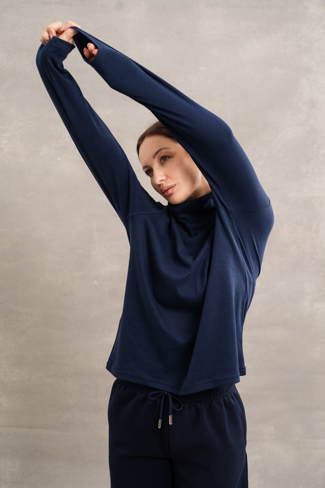 High Neck Blouse