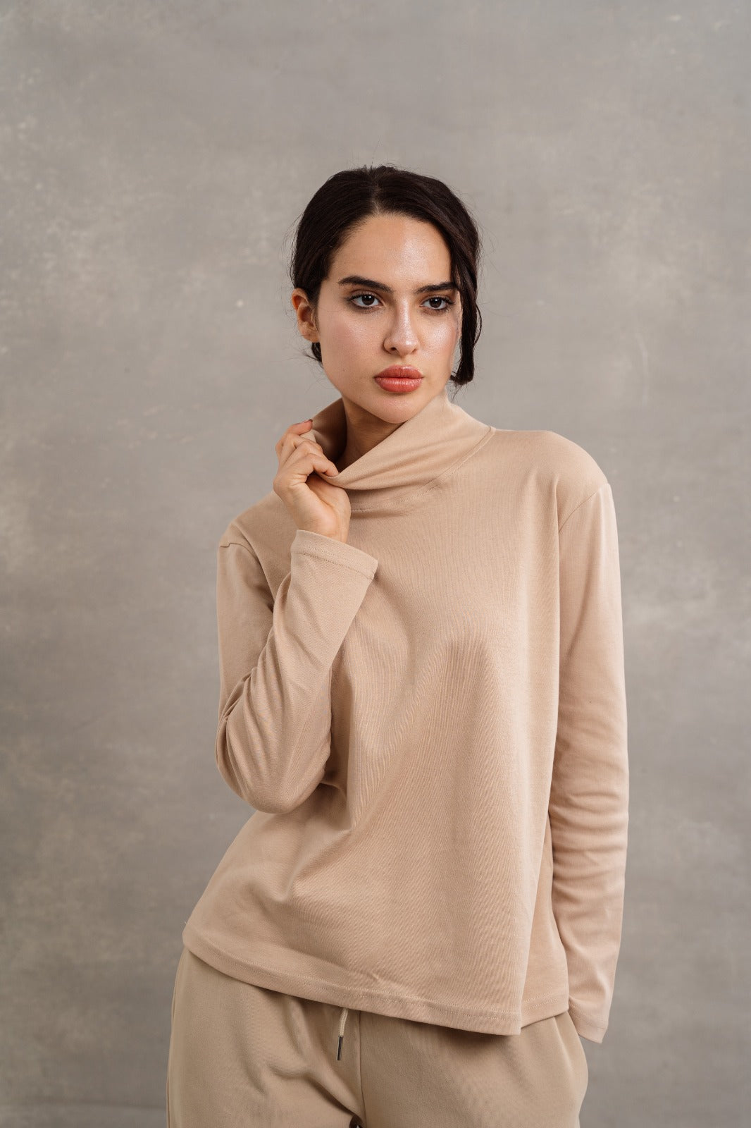 High Neck Blouse