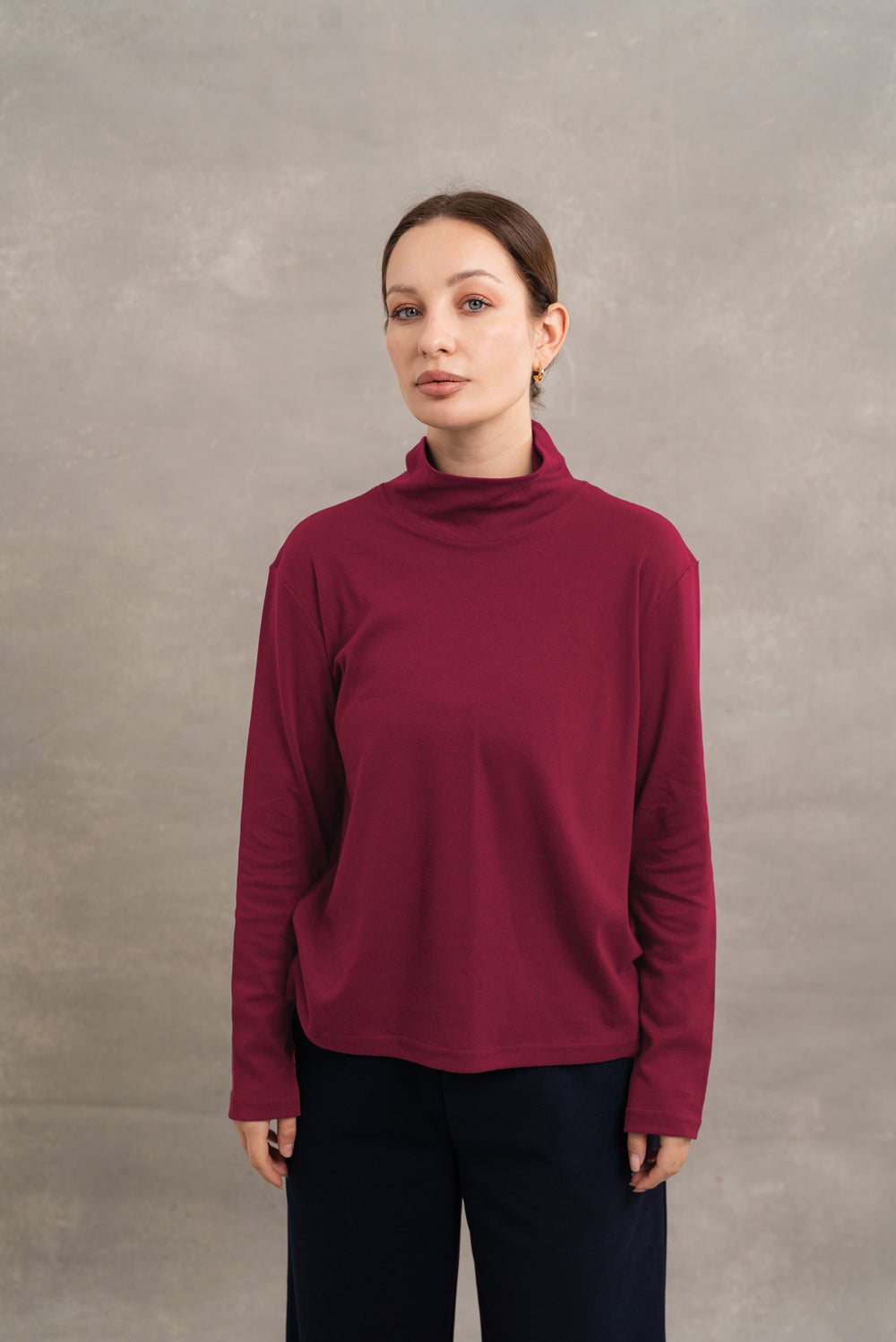 High Neck Blouse