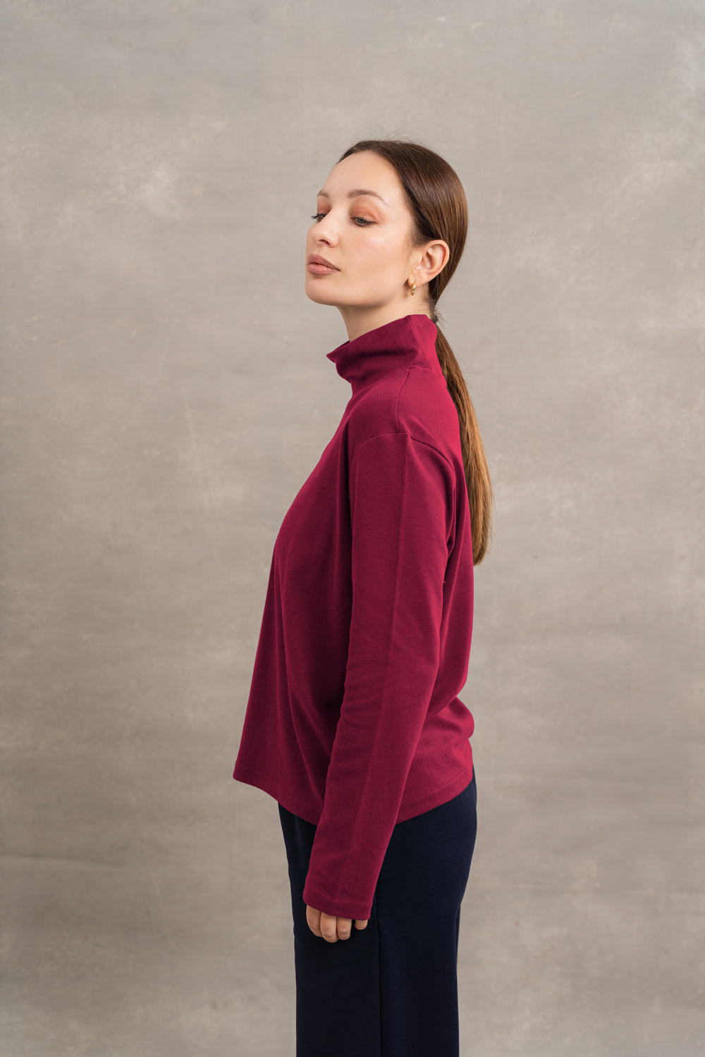 High Neck Blouse