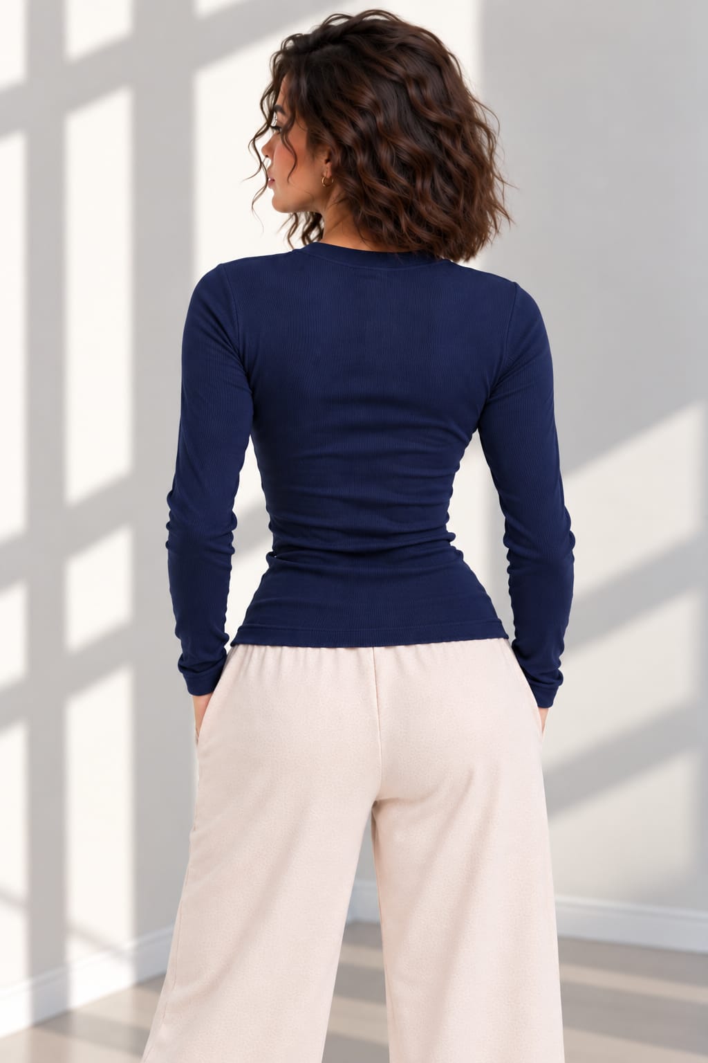Long Sleeve Cotton Top
