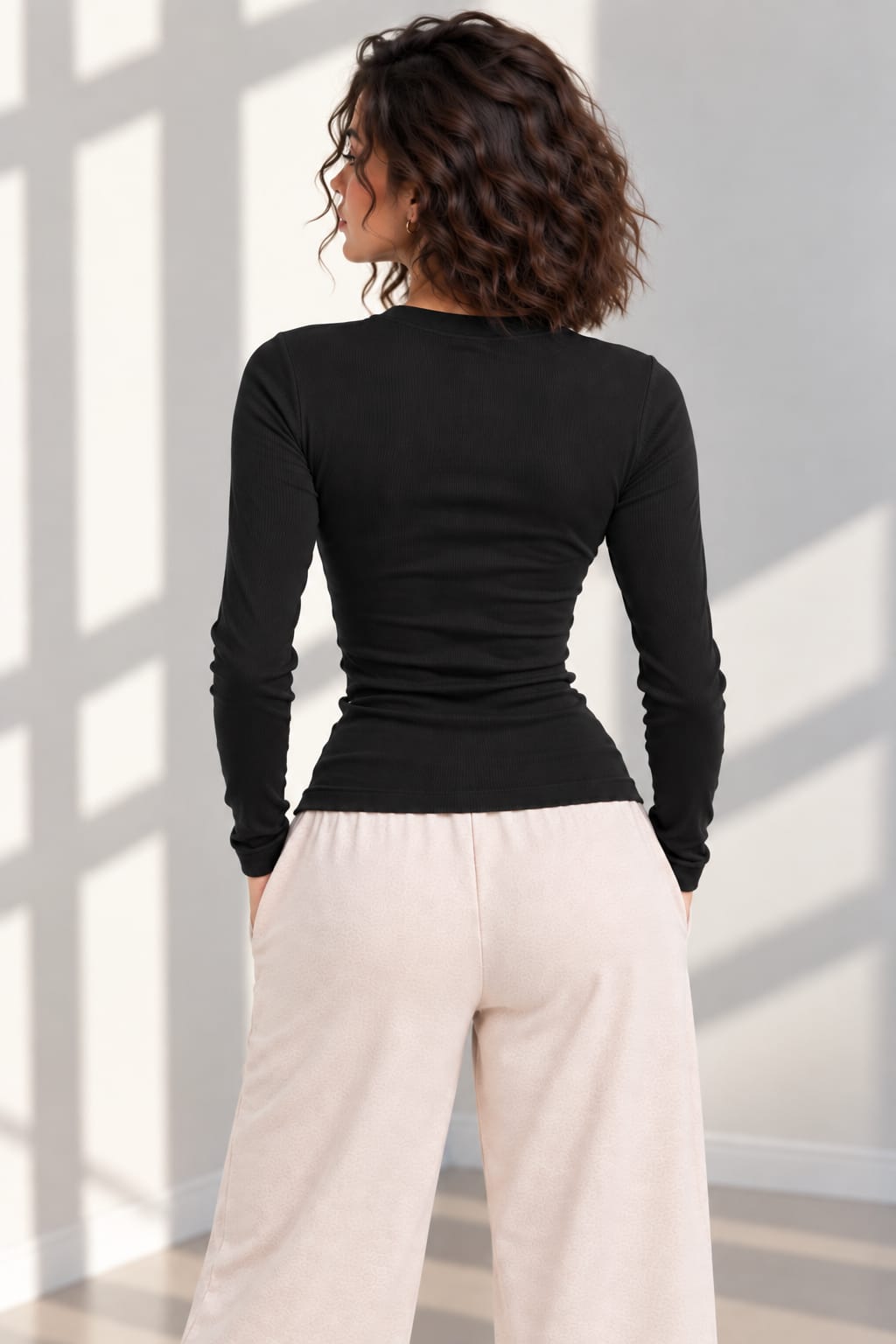 Long Sleeve Cotton Top