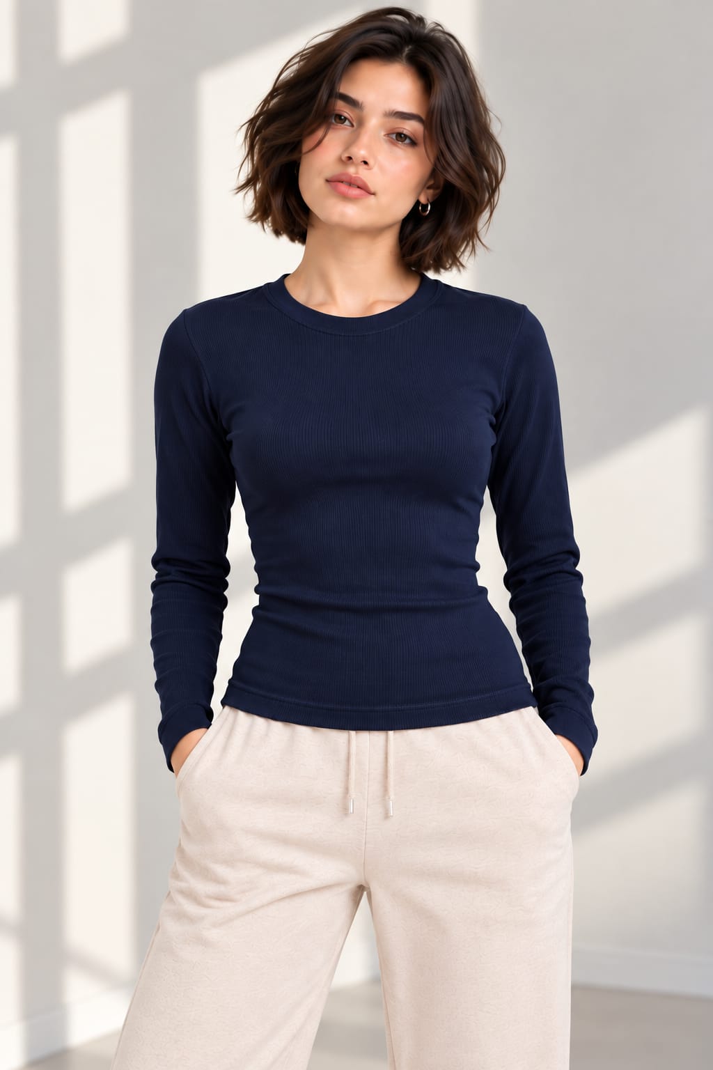 Long Sleeve Cotton Top