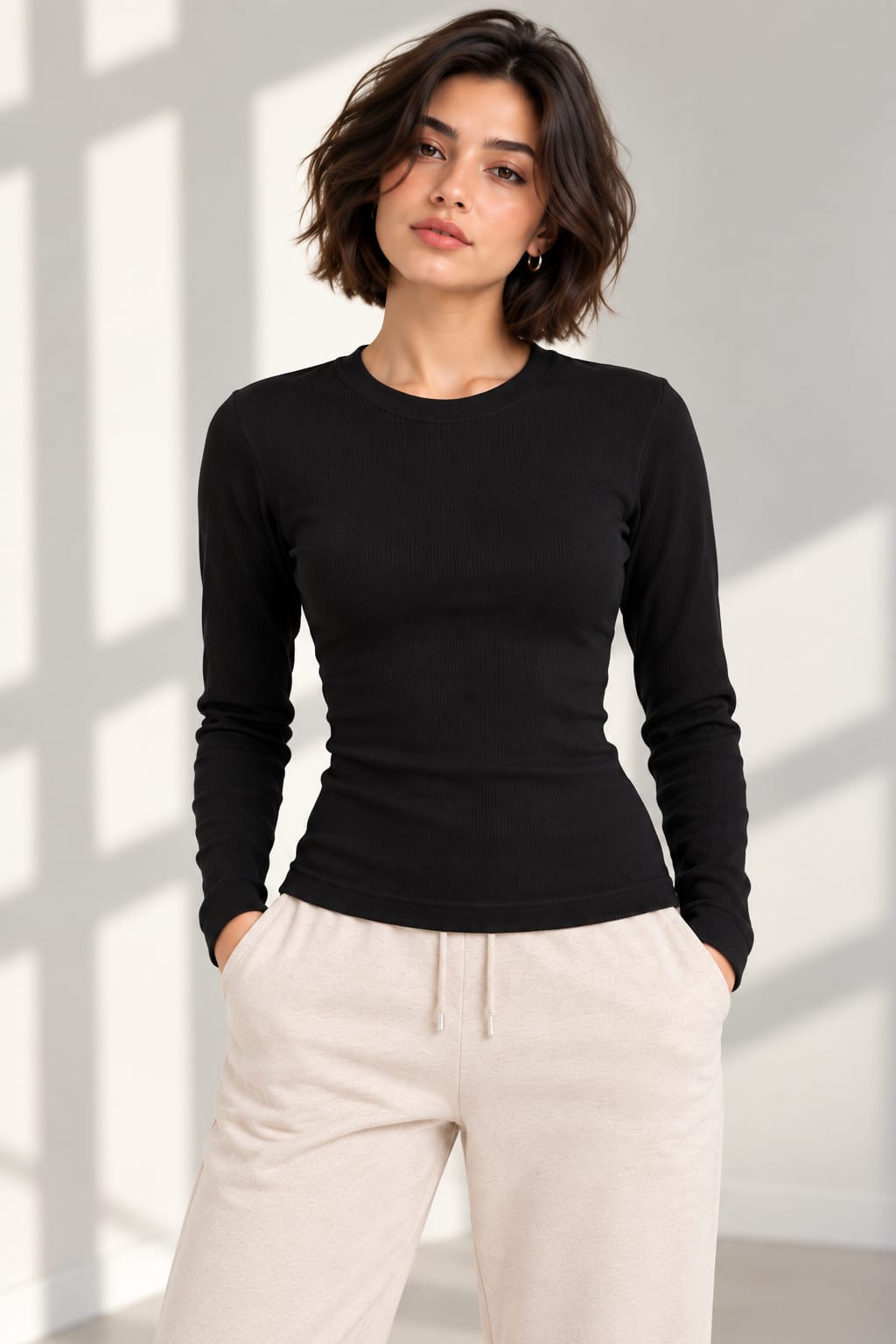 Long Sleeve Cotton Top