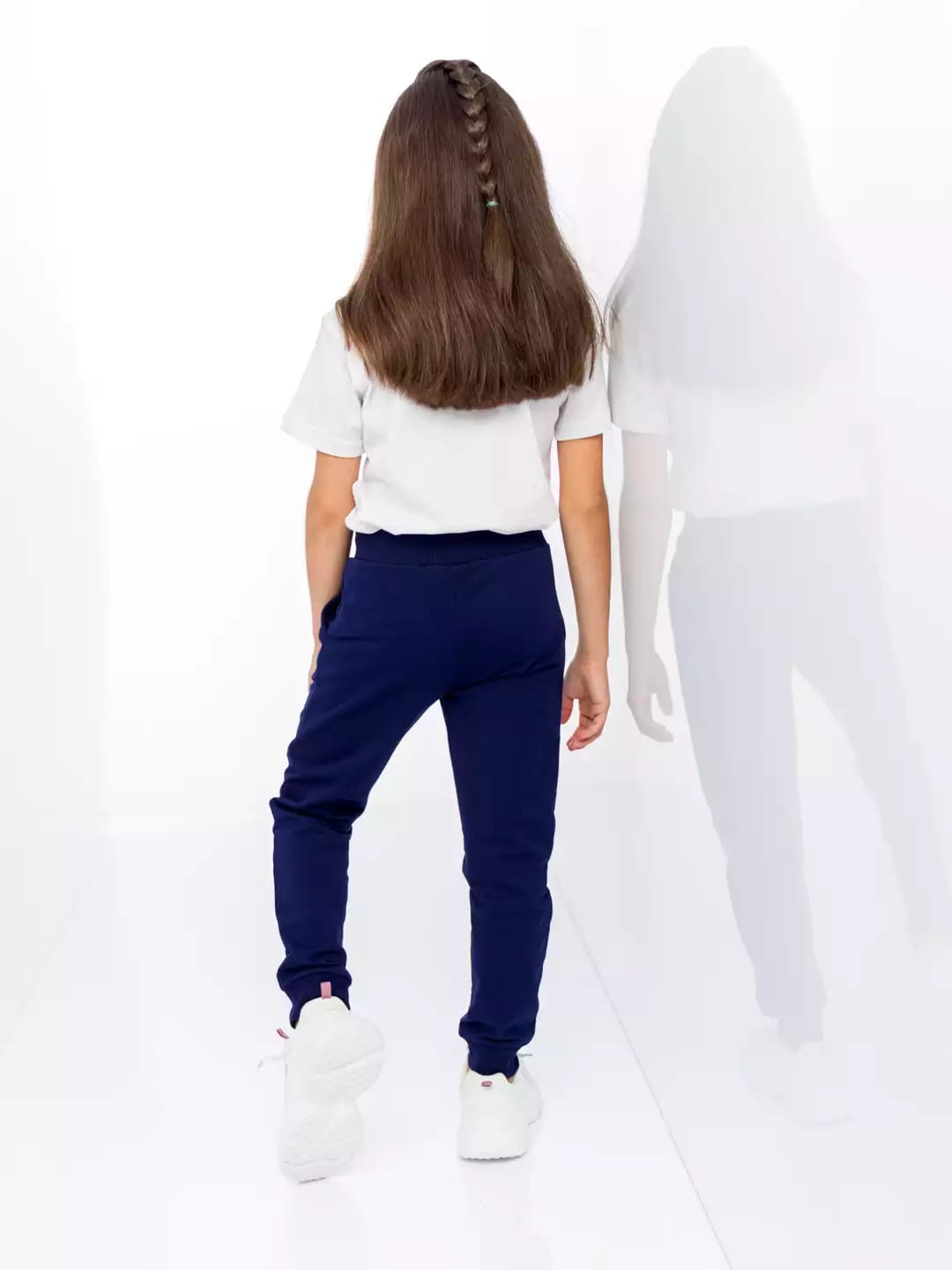 Kids Joggers In Light Navy
