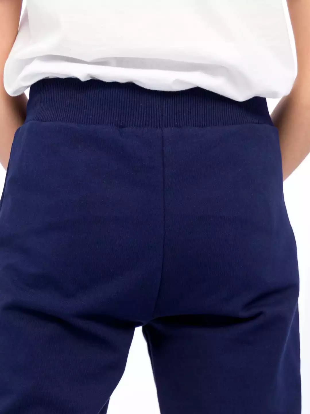 Kids Joggers In Light Navy