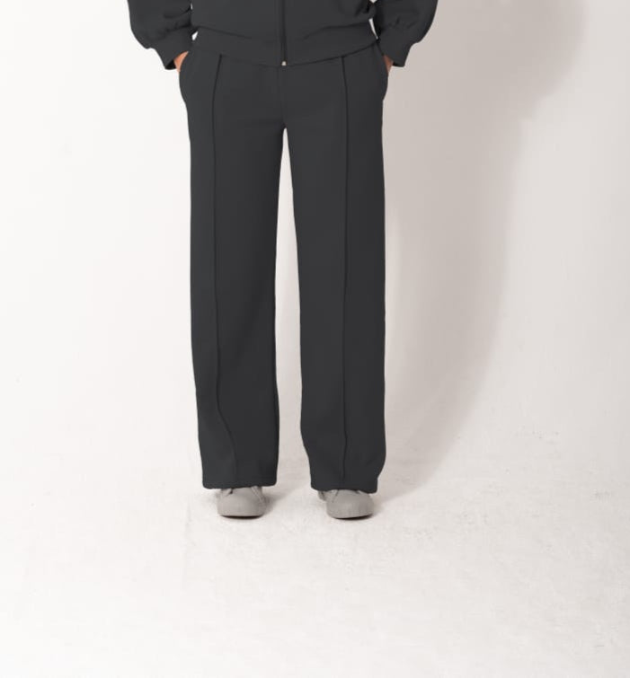 Soft Bomber Pants In Drak Grey