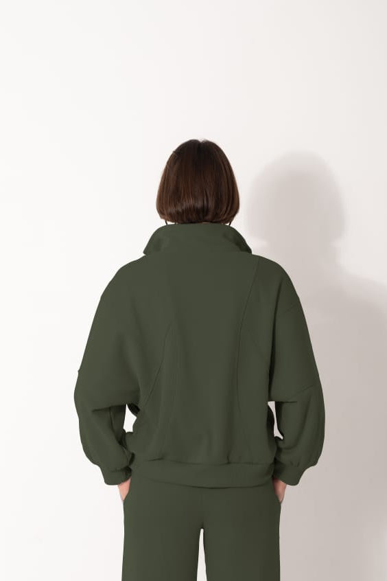 Soft Bomber Hooded Jacket