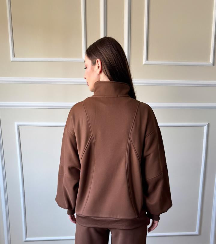 Soft Bomber Hooded Jacket