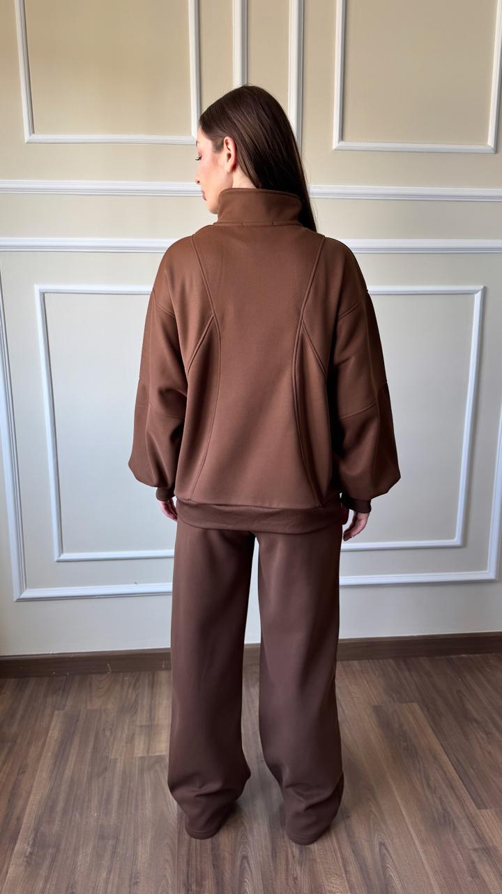 Soft Bomber Jacket Set