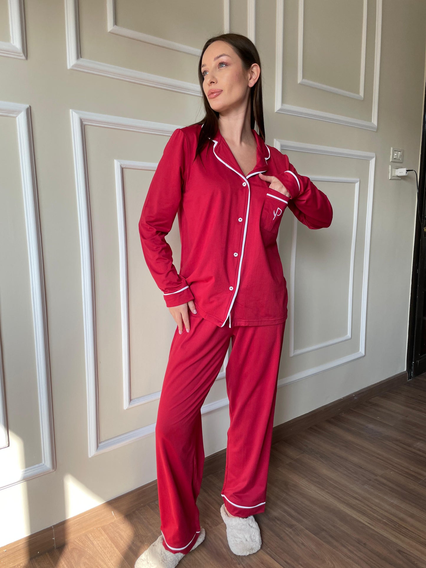 F/W Classic Pajama In Red