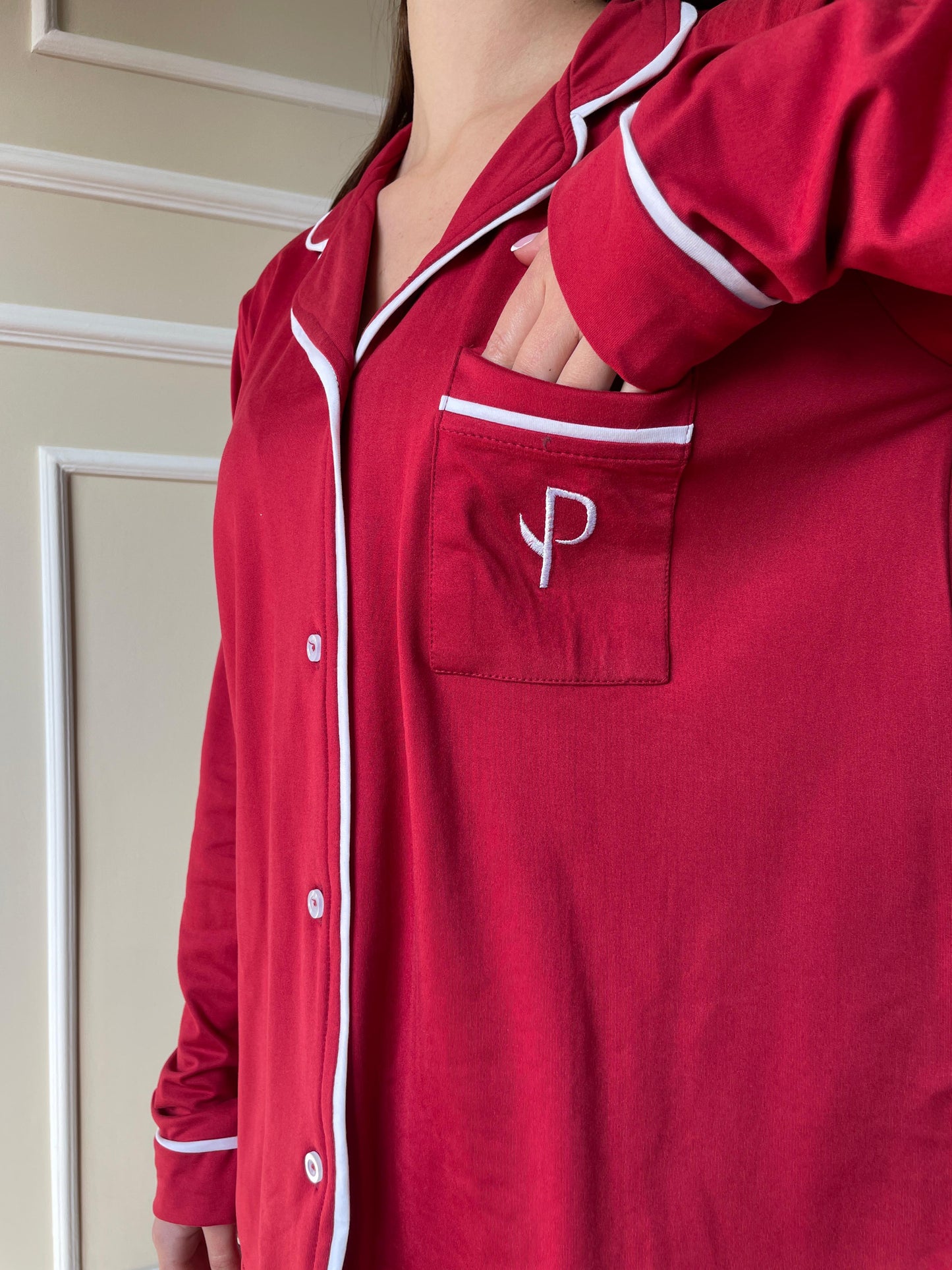 F/W Classic Pajama In Red