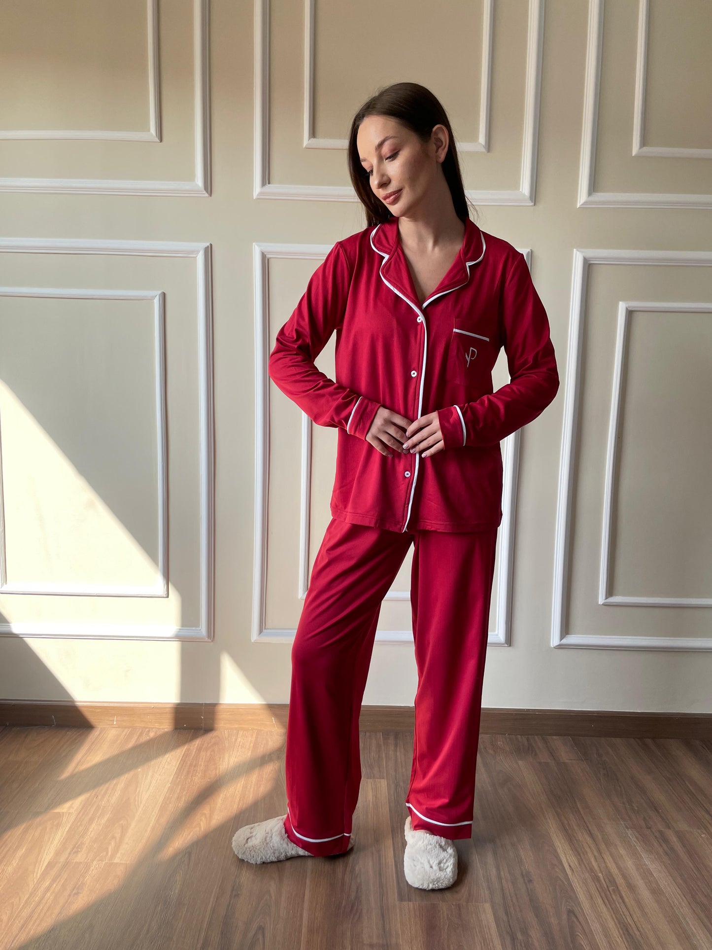 F/W Classic Pajama In Red