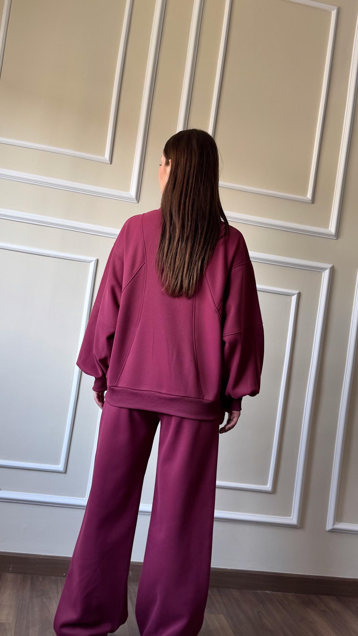 Soft Bomber Jacket Set