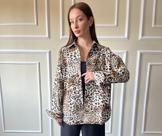 Tiger Print Shirt