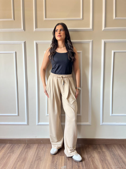 Dart Trousers |Beige