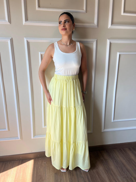 Maxi Skirt | Yellow
