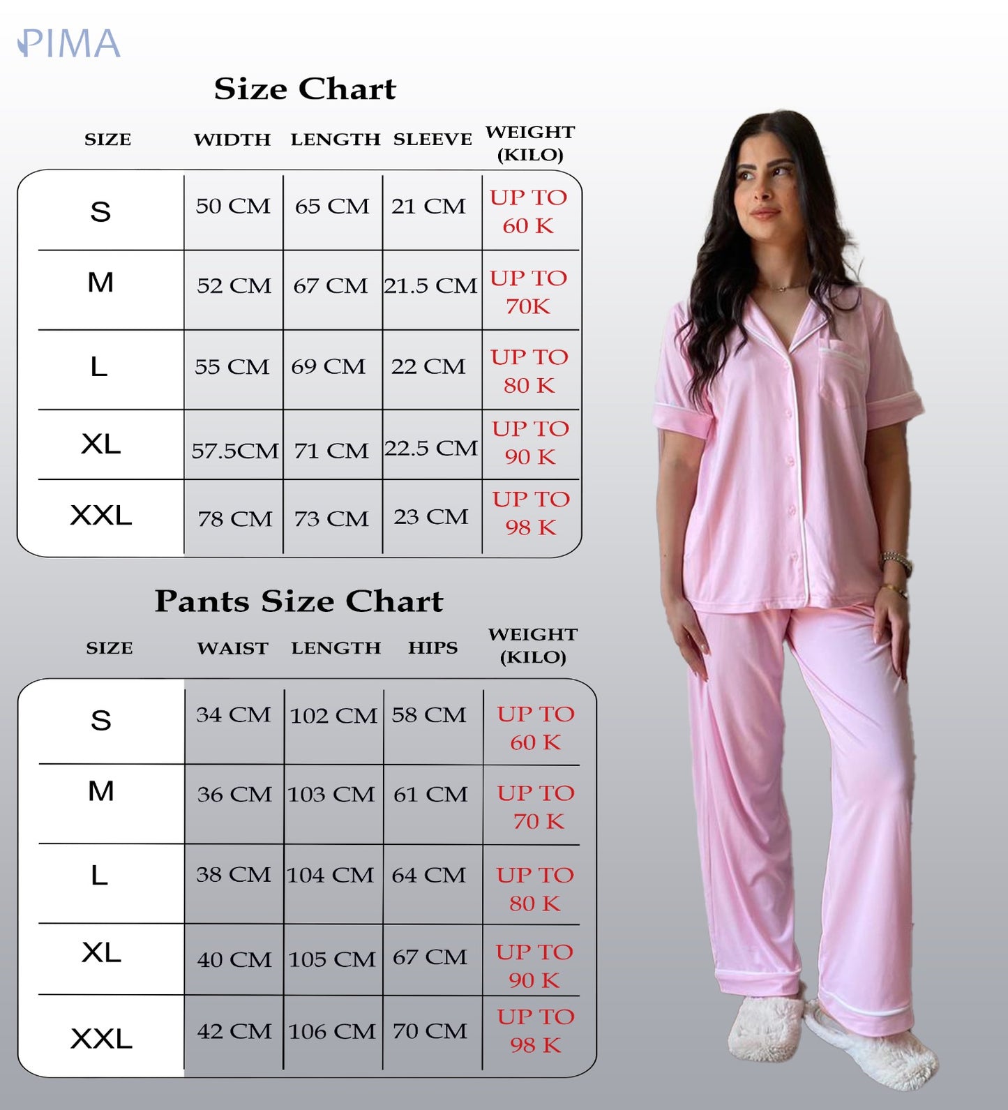 Classic Botton Pajama | Cashmere